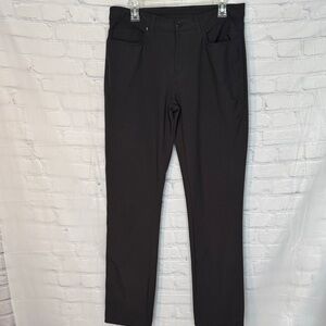 Greg Norman Men's Performance ML75 5-Pocket Golf Pants SIZE 32 X 32 Black